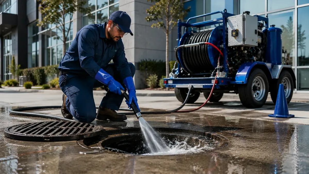 Commercial Hydro Jet Drain Cleaning in Ramona